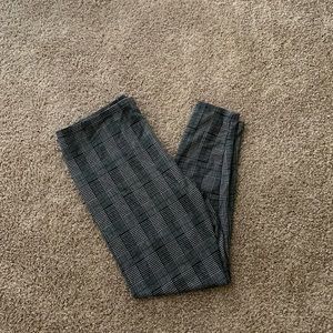 SHEIN Plaid Leggings